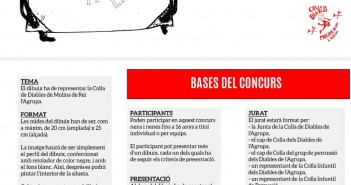 1r Concurs de Dibuix de la Colla de Diables